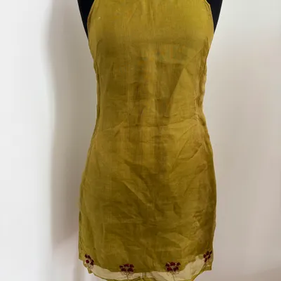 Robe verte vintage etam taille 38 